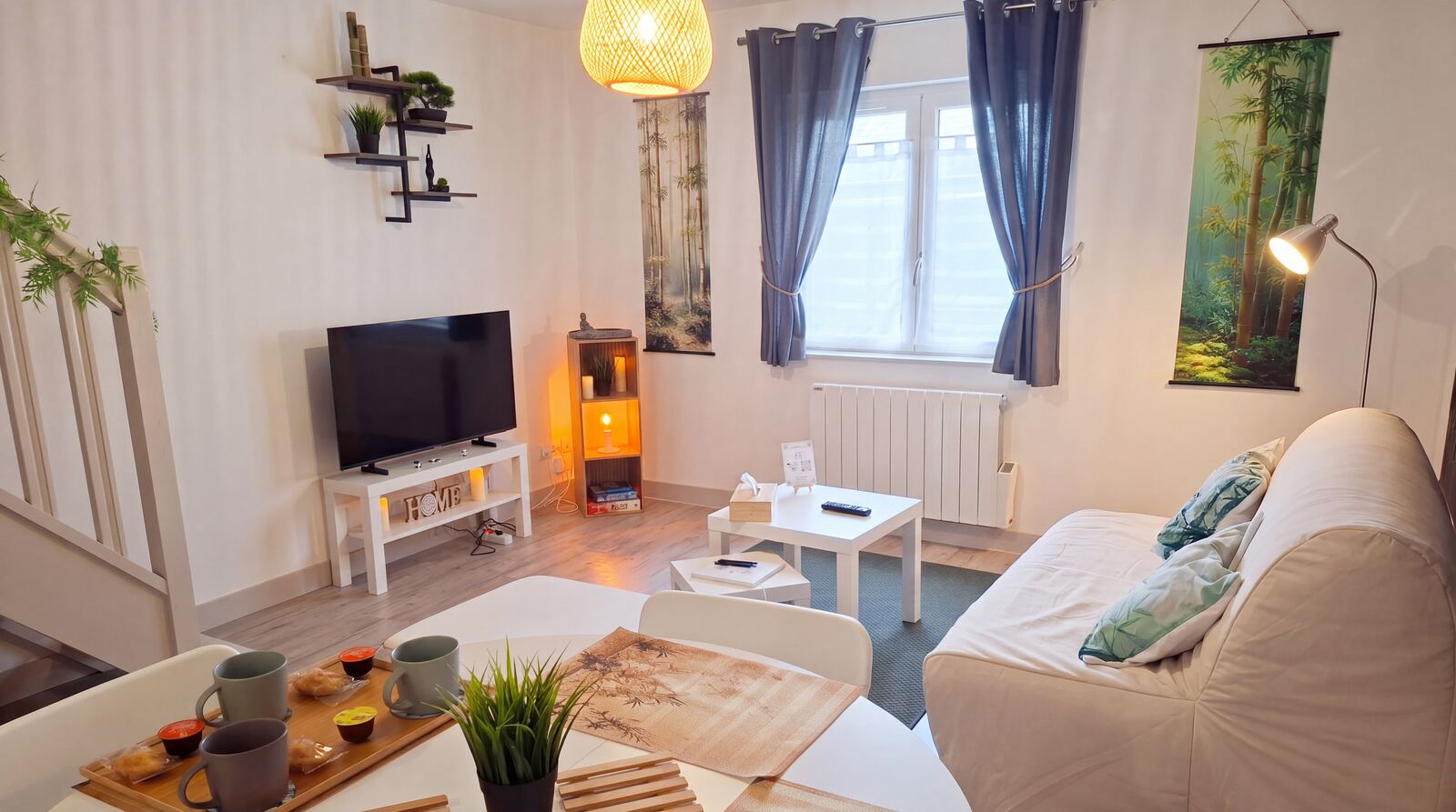 Salon (autre angle) - Le Bambou
