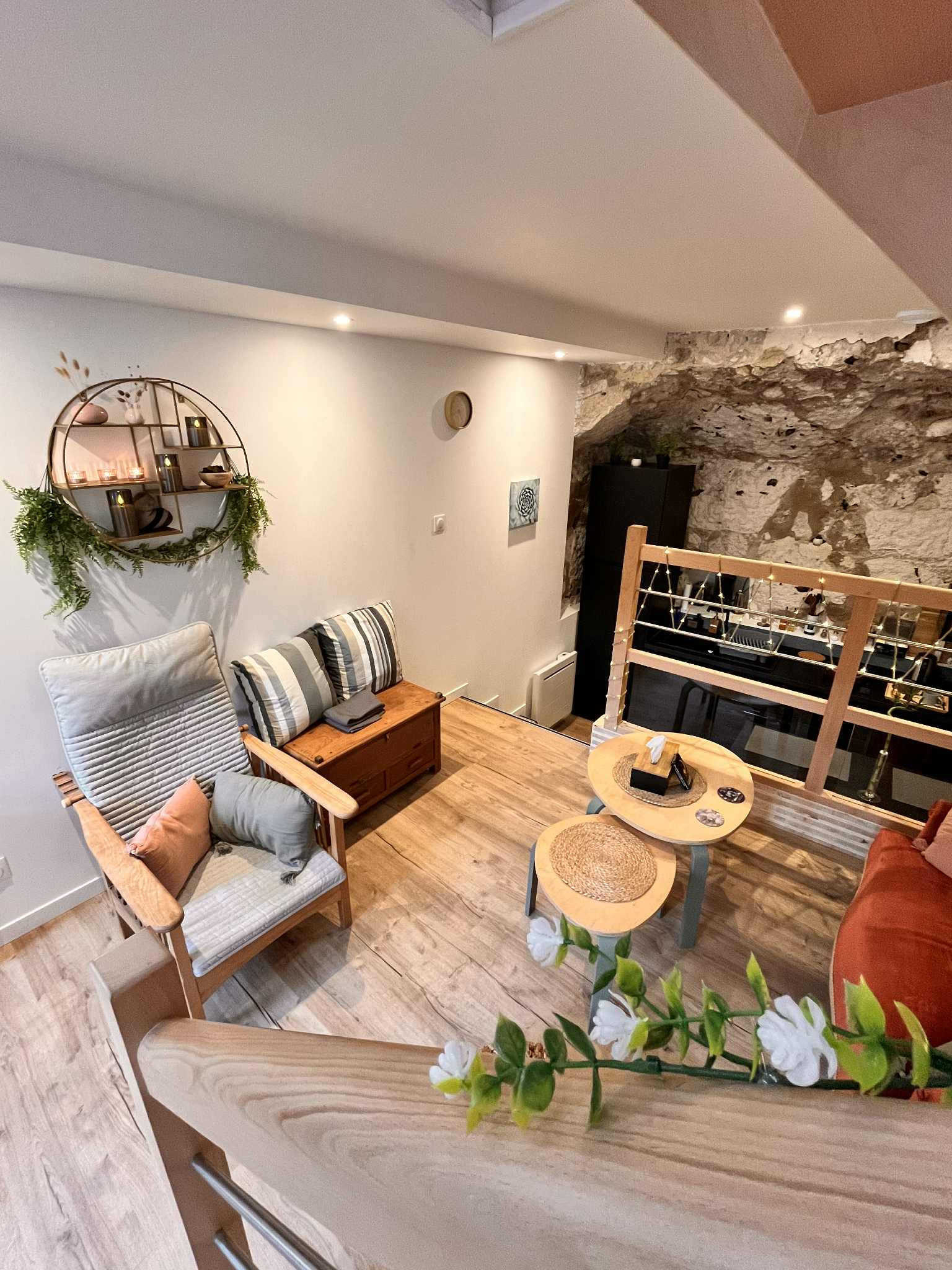 Salon (autre angle) - L'Écrin de Pierre