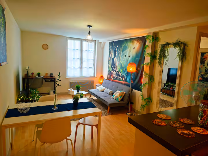 Salon (autre angle) - Le Refuge du Vieux Marché